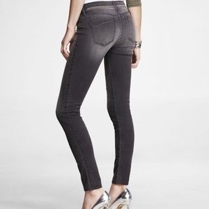 Express Stella Jean Leggings in Gray / Skinny Jean